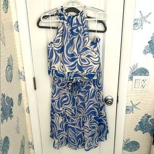 Blue and White two piece set